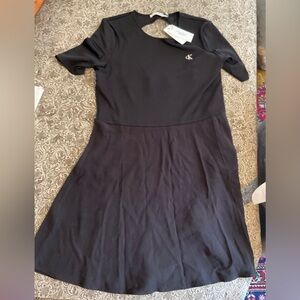 Calvin Klein Jeans Black Tennis Dress